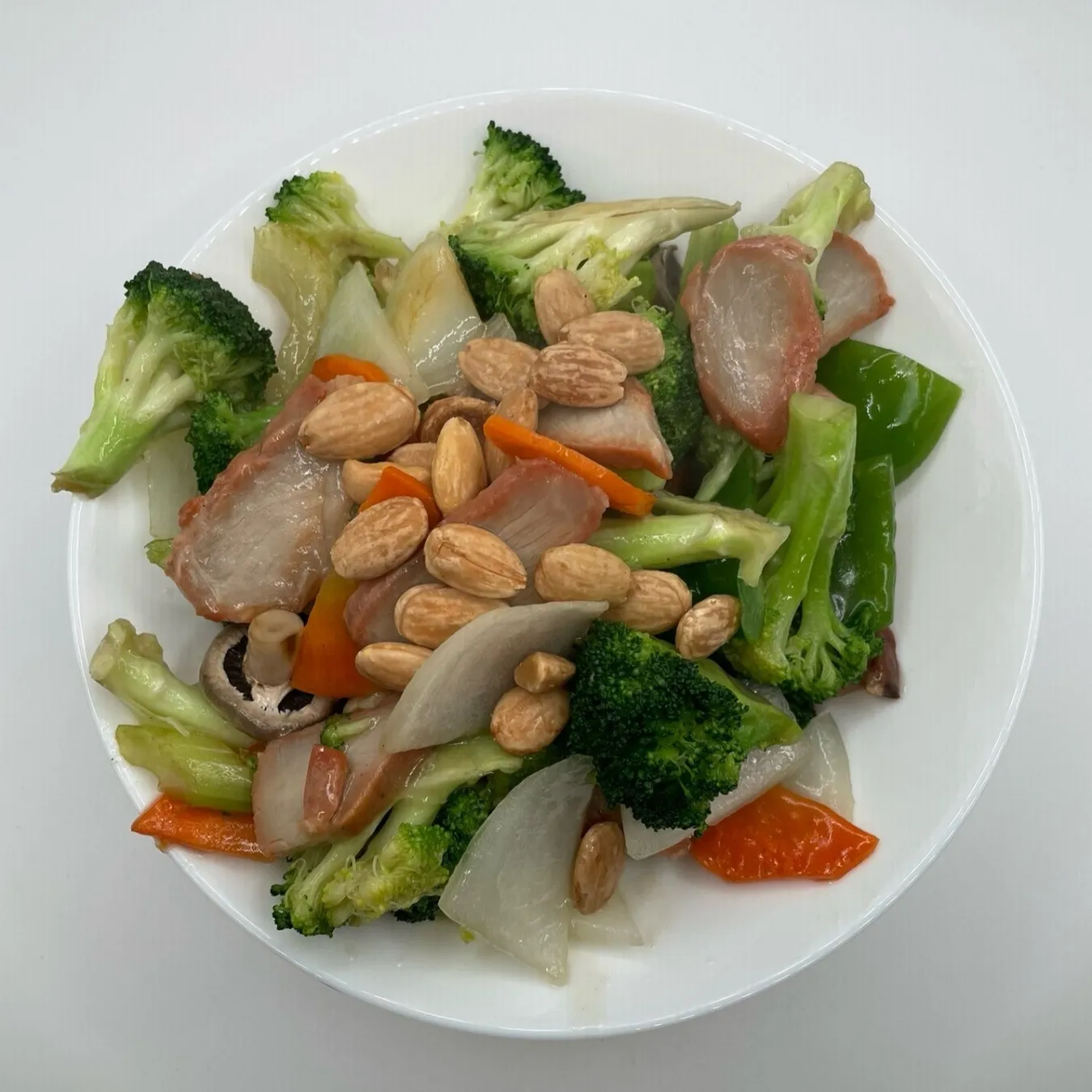 Vegetables & Almonds