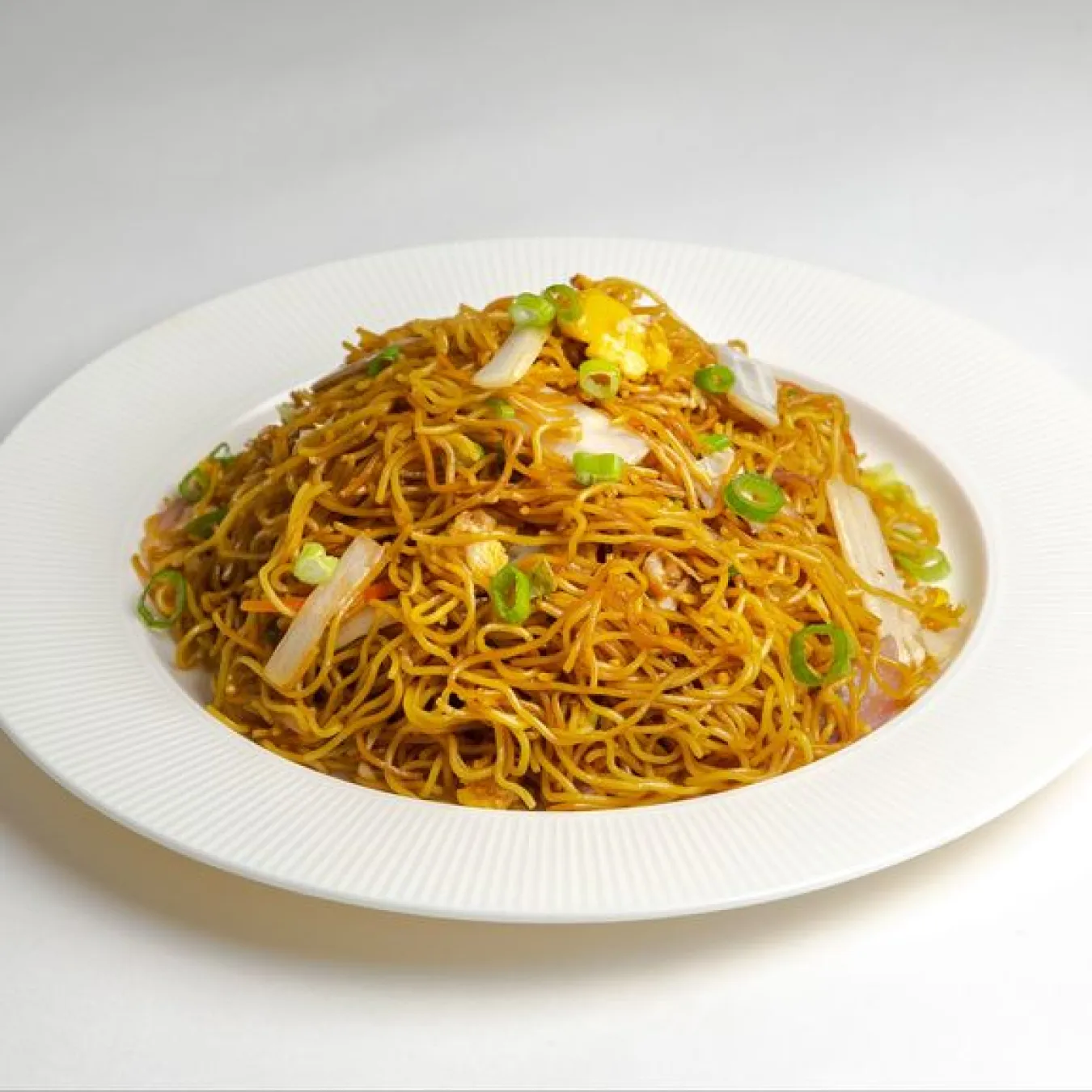Vegetable Fried With Chow Mein